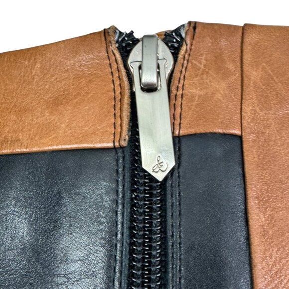 Sam Edelman "Shay" Two-Toned Black/Saddle Booties Women's Size 6M - Picture 9 of 10